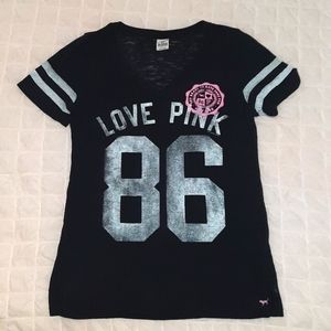 Victoria's Secret Pink Varsity Tee